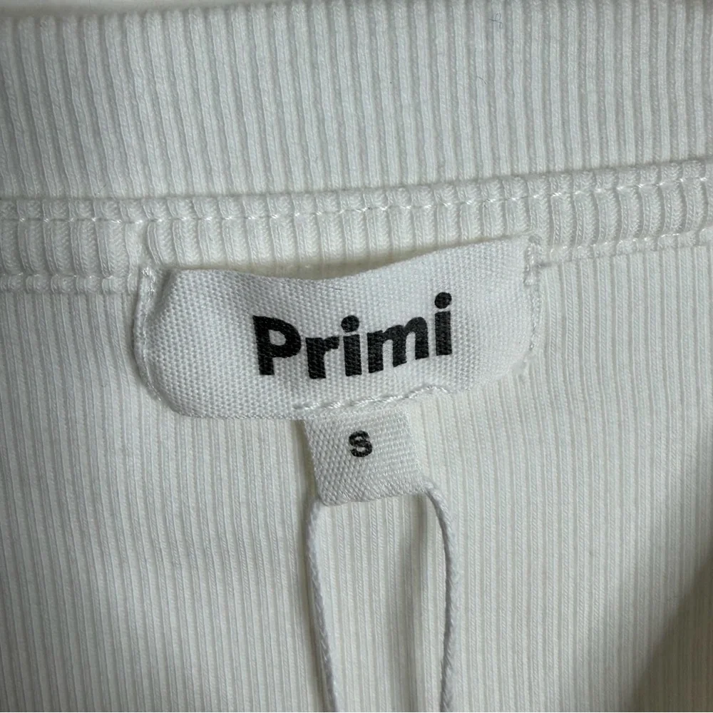 NWT Primi Carina Long Sleeves Ribbed Tee‎ Small Scandinavian Minimalist Layering